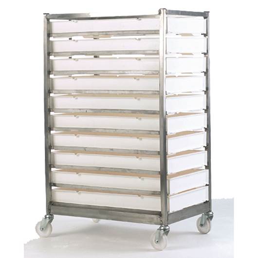 Picture of Stainless Steel Mobile Tray Rack