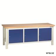 Picture of Heavy Duty Workbenches with 3 Cupboard Units