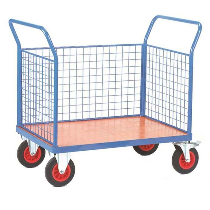 Picture of Fort Plywood Platform Trucks with Three Mesh Sides