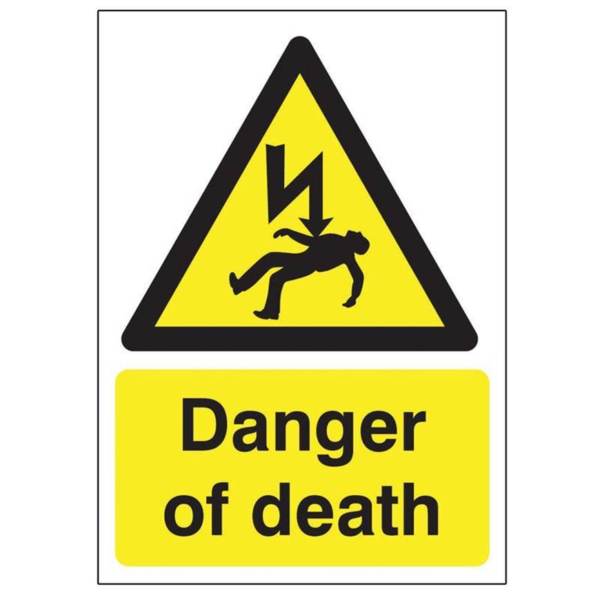 Picture of Danger Of Death Sign