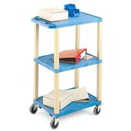 Picture of Service Trolley with Coloured Shelves