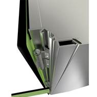 Picture of Aluminium Framed Lockers with Laminate Doors