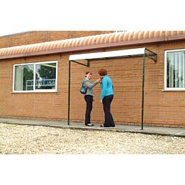 Wall Mounted Smoking Shelter