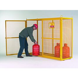 Hazardous Sign for Grenadier® Galvanised Security Cages