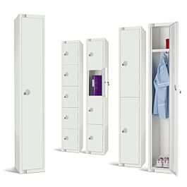 Elite White Lockers