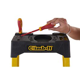 Climb-It Fibreglass Platform Stepladders