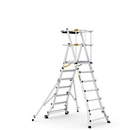 Climb-It Folding Telescopic Large Platform Steps