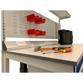 Premium Electric Height Adjustable Workbench - Linoleum Top