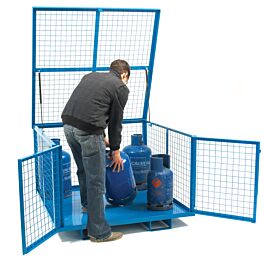 Grenadier® Security Cage With Lift Up Lid