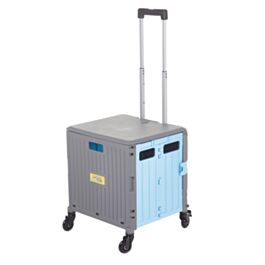 Proplaz Folding Box Truck Blue/Grey - 35kg