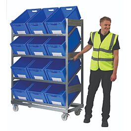 Inclined Mobile Shelving