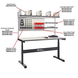 Binary Electric Height Adjustable Workbenches