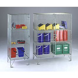 Wire Mesh Compartment Cupboards