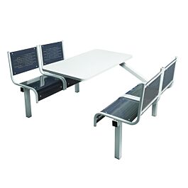 Canteen Tables with Steel Seats
