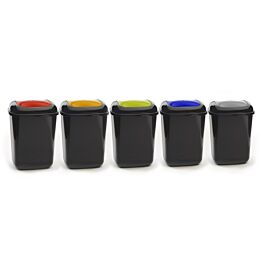 Push Spring Lid Bins