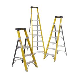 Climb-It Fibreglass Platform Stepladders