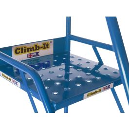 Climb-It UK Domed Feet Steps - Express Delivery - Blue