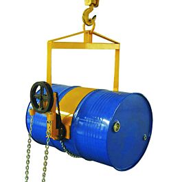 Overhead Drum Lifter - Geared Chain Control