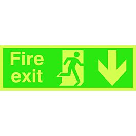 Photoluminescent Signs