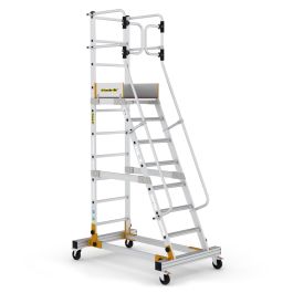 Climb-It Mobile Steps with Safety Gate