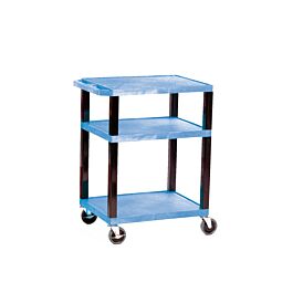 Service Trolleys with Coloured Shelves