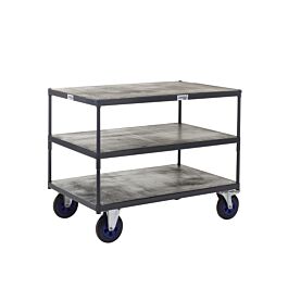 Apollo UK Table Top Shelf Trucks - Timber Shelves