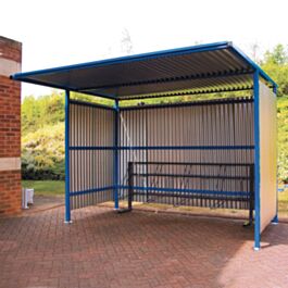 Traditional Cycle Shelters - Galvanised