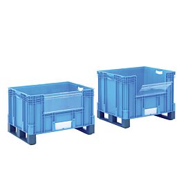 XL Containers with Fork Entry Shoes