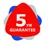 5 Year Guarantee
