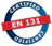 Certified to EN 131